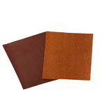 Sports Faux Leather Vinyl Fabric - Orange Basketball Texture, 54" Width (1 Yard)