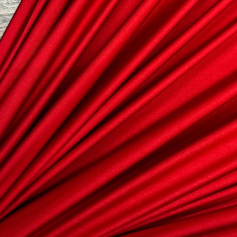 Shiny Yoga Spandex Red