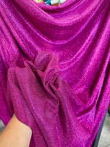 Stretch Metallic Lurex Fuchsia
