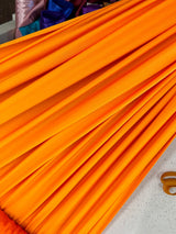 Shiny Yoga Spandex Bright Orange