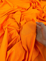 Shiny Yoga Spandex Bright Orange