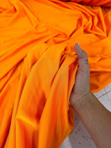 Shiny Yoga Spandex Bright Orange