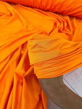 Shiny Yoga Spandex Bright Orange