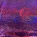 Nylon Spandex Laser Fog Foil Fabric 60" Black