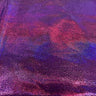 Nylon Spandex Laser Fog Foil Fabric 60" Black