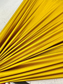 Shiny Nylon Spandex Mustard Gold