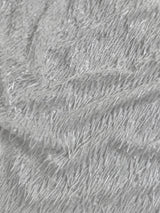 White Fringe Sequin on Mesh