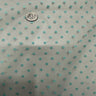 Polyester Mesh Glitter Little Star Fabric Mint 60"