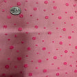 Polyester Mesh Glitter Dot Fabric Hot Pink 60"