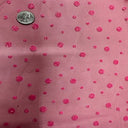 Polyester Mesh Glitter Dot Fabric Hot Pink 60"
