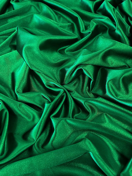 Shiny Nylon Spandex Diamond Green
