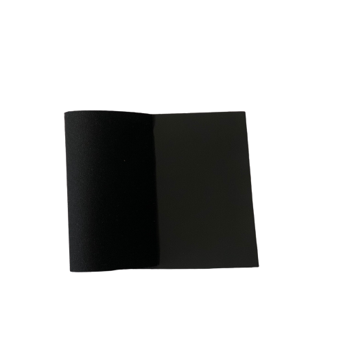 Matte Faux Leather Stretch Vinyl Fabric - Gray, Fuchsia, Black, Navy Blue, Yellow, Teal, Red, Royal Blue, 58" Width, 2-Way Stretch (1 Yard)