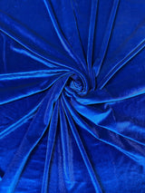 Stretch Velvet Royal Blue