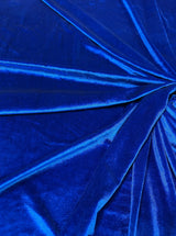 Royal Blue Stretch Velvet