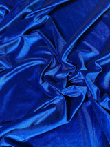 Stretch Velvet Royal Blue