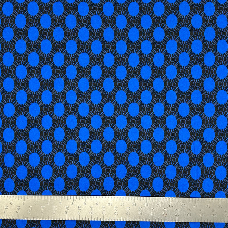 1 Yard Techno Crepe Knit Geometric Fabric Soft Stretch Textured 60 Inch Width