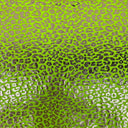 Sahara Leopard Foil Print Nylon Spandex Fabric - Gold/Silver Leopard Print, 58" Width (1 Yard)