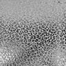 Sahara Leopard Foil Print Nylon Spandex Fabric - Gold/Silver Leopard Print, 58" Width (1 Yard)