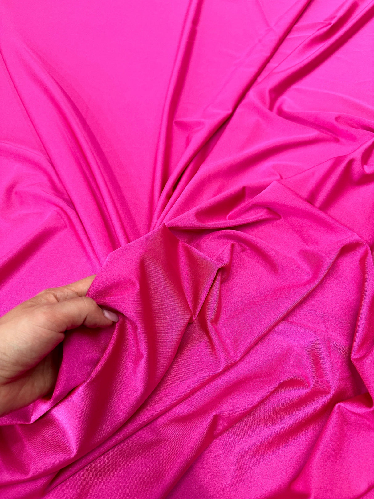 Hot Pink Yoga Spandex