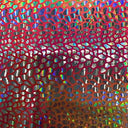 Tie-Dye Nylon Spandex Glued Sequin Fabric