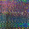 Tie-Dye Nylon Spandex Glued Sequin Fabric