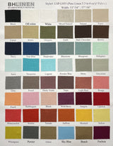 Pure Linen Fabric Light Mixed-Natural