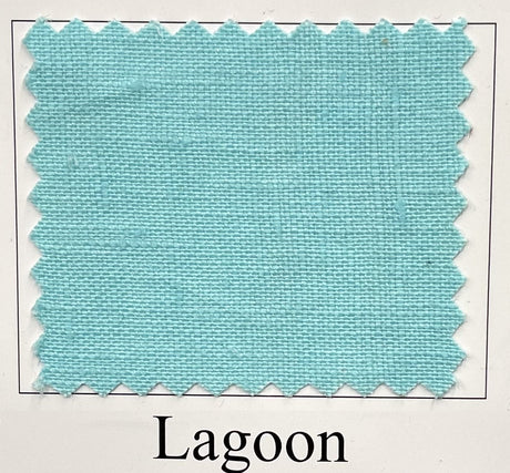 Pure Linen Lagoon Fabric 5.5 oz