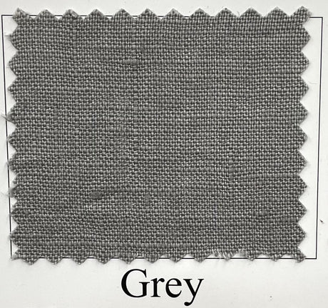 Pure Linen Grey Fabric