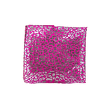 Sahara Leopard Foil Print Nylon Spandex Fabric - Gold/Silver Leopard Print, 58" Width (1 Yard)