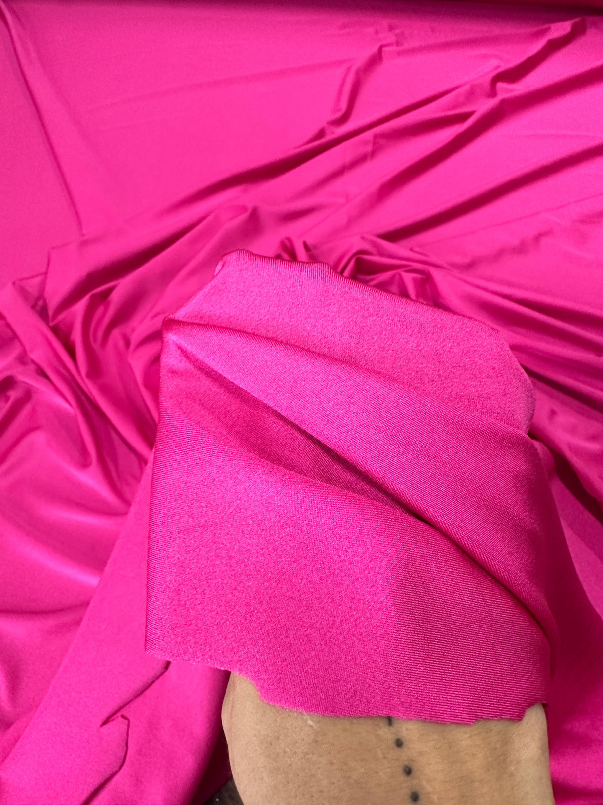Hot Pink Yoga Spandex