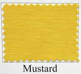 Pure Linen Mustard Fabric 5.5 oz