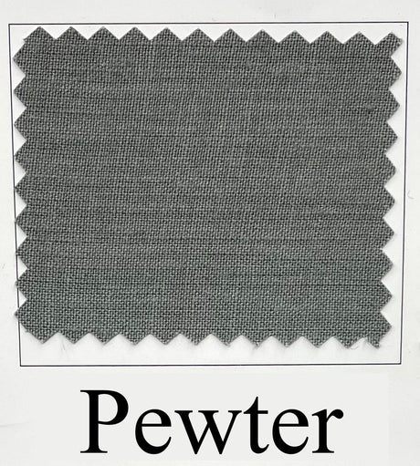 Pure Linen Fabric Pewter