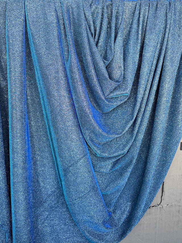 Stretch Metallic Lurex Slate Blue