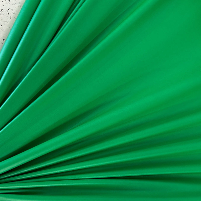 Kelly Green 4 Way Stretch Faux Leather