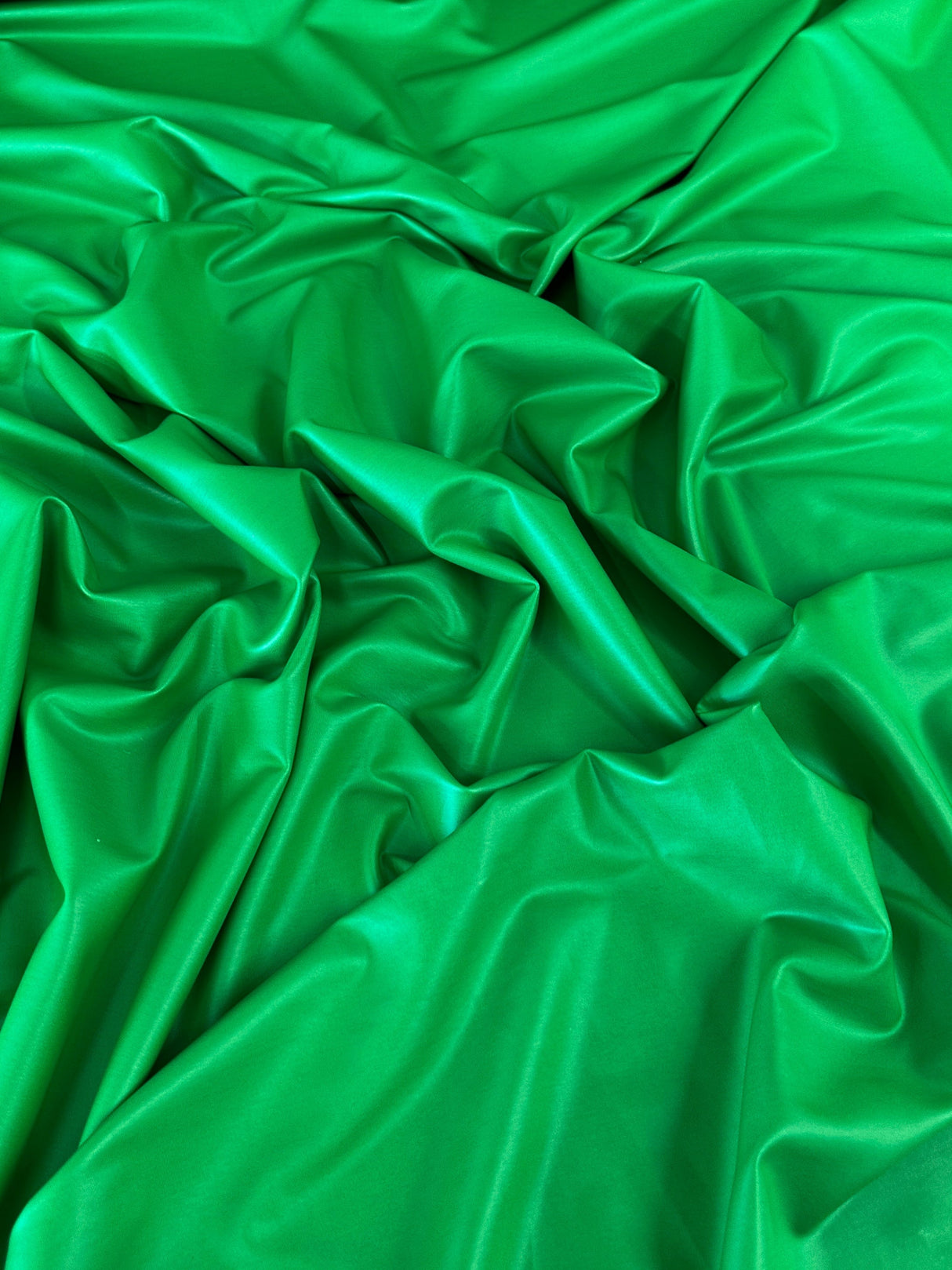 Kelly Green 4 Way Stretch Faux Leather
