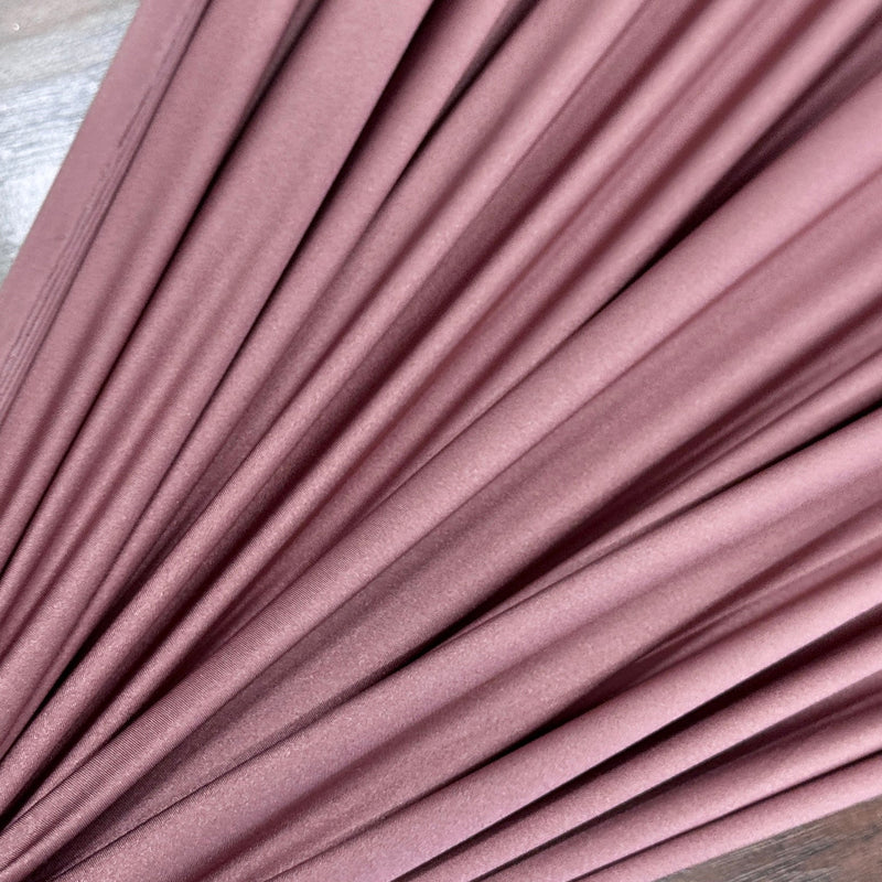 Shiny Yoga Spandex Mauve