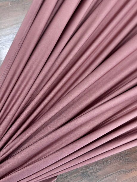 Shiny Yoga Spandex Mauve