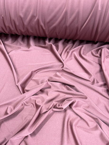 Shiny Yoga Spandex Mauve