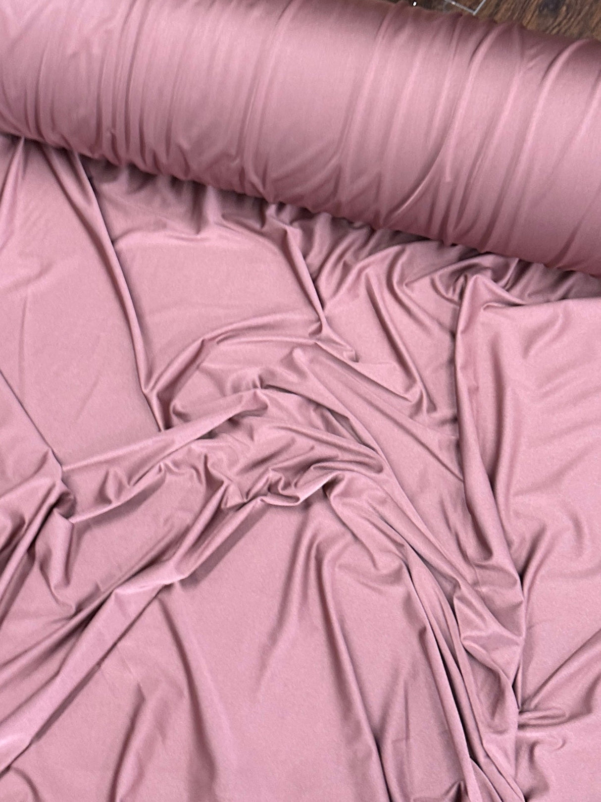Shiny Yoga Spandex Mauve