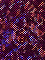 Shattered Holographic Honeycomb Nylon Spandex Fabric - Green, Royal, Red, Iridescent Black, Silver, Pink, Chartreuse, White, Gold, 58" Wide