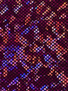Shattered Holographic Honeycomb Nylon Spandex Fabric - Green, Royal, Red, Iridescent Black, Silver, Pink, Chartreuse, White, Gold, 58" Wide
