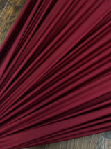 Burgundy Yoga Spandex