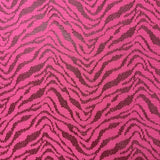 Polyester Lace Zebra Print Mechanical Stretch Fabric