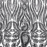 Stretch Sequins Lace Fabric