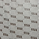 Polyester Lace Fabric White Eyelet 60"