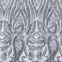 Stretch Sequins Lace Fabric
