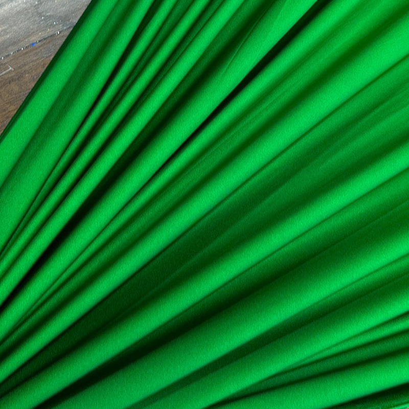 Shiny Yoga Spandex Kelly Green