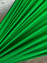 Shiny Yoga Spandex Kelly Green