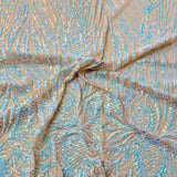 Stretch Sequins Lace Fabric