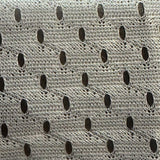 Polyester Football Mesh Fabric White 60"